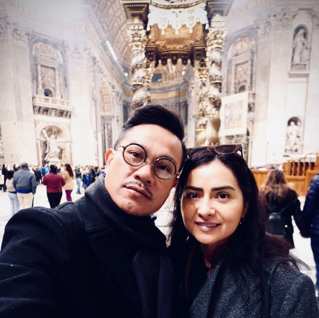 January 1, 2025: Visiting the Vatican on New Year's Day! We thank GOD for our life together!