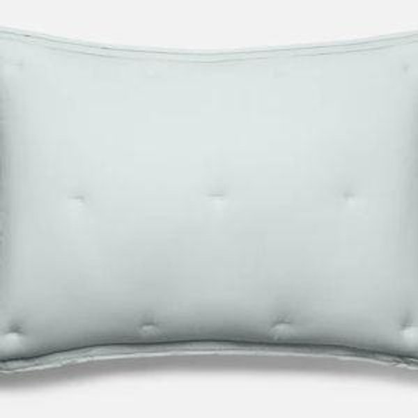 Brooklinen Washed Classic Percale Sham Set - Mist Chambray (Standard)