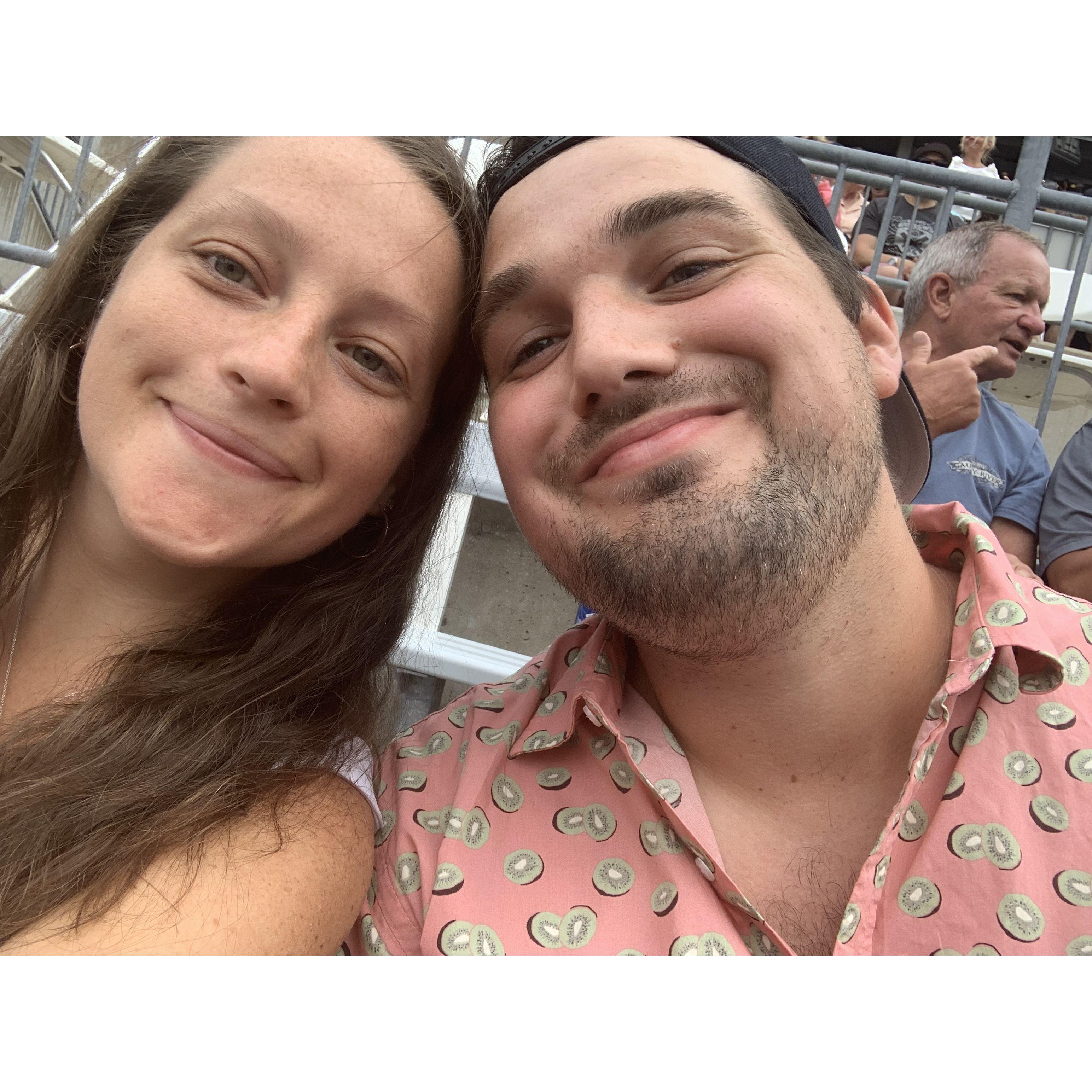 Billy Joel and Stevie Nicks at the Ohio Stadium