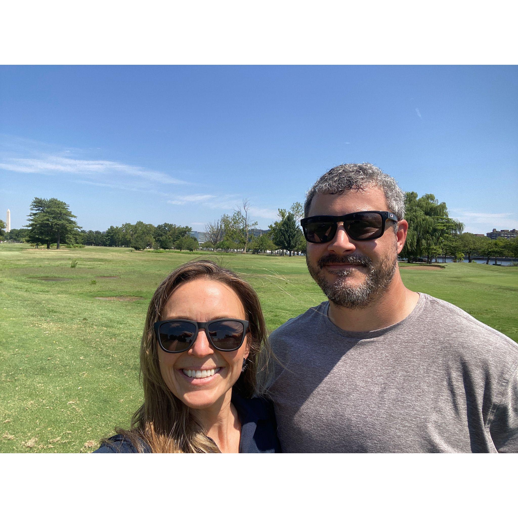 Golfing!