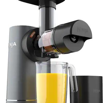Ninja - NeverClog Cold Press Juicer - Charcoal