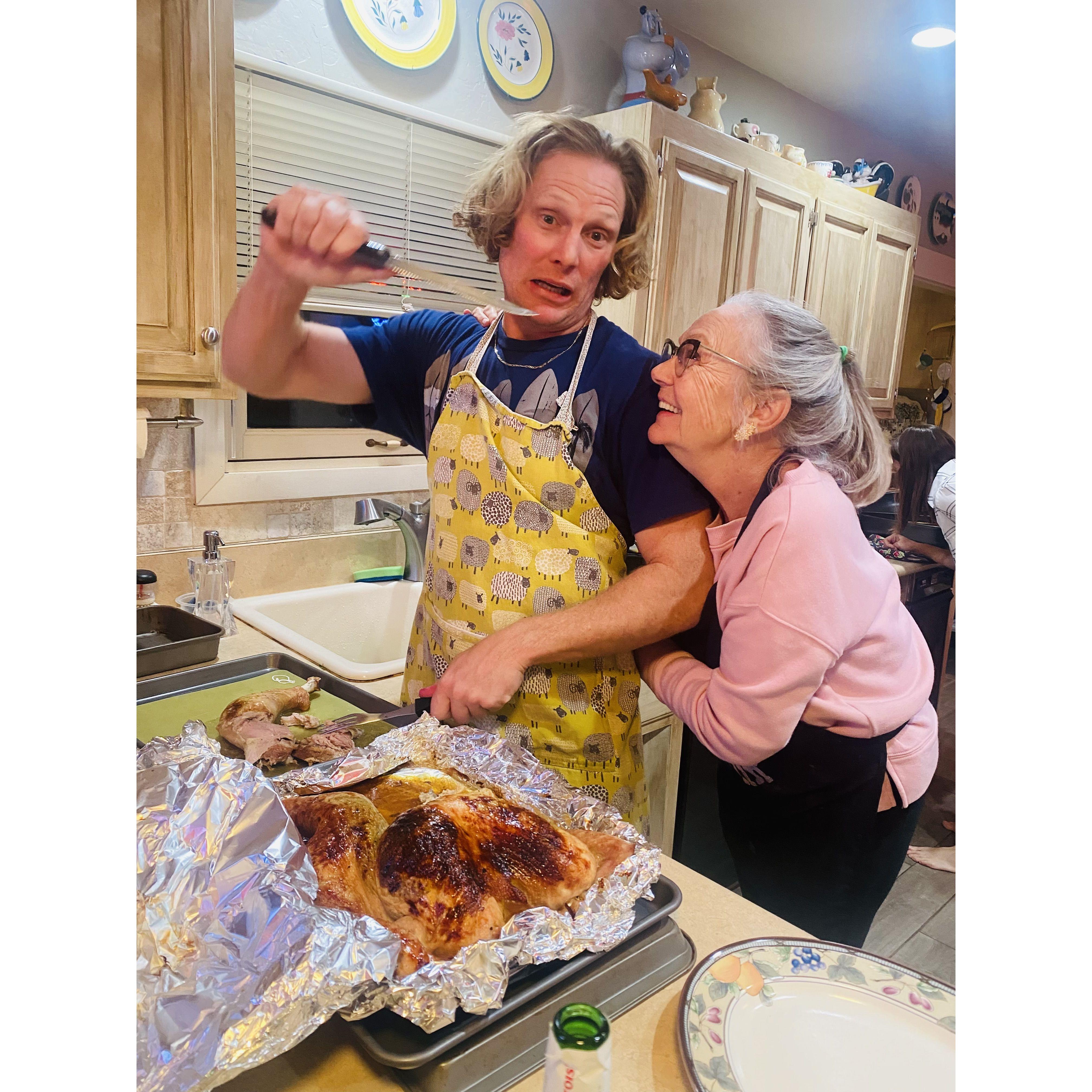 Thanksgiving in Hemet with Will's family - Nov 2022.