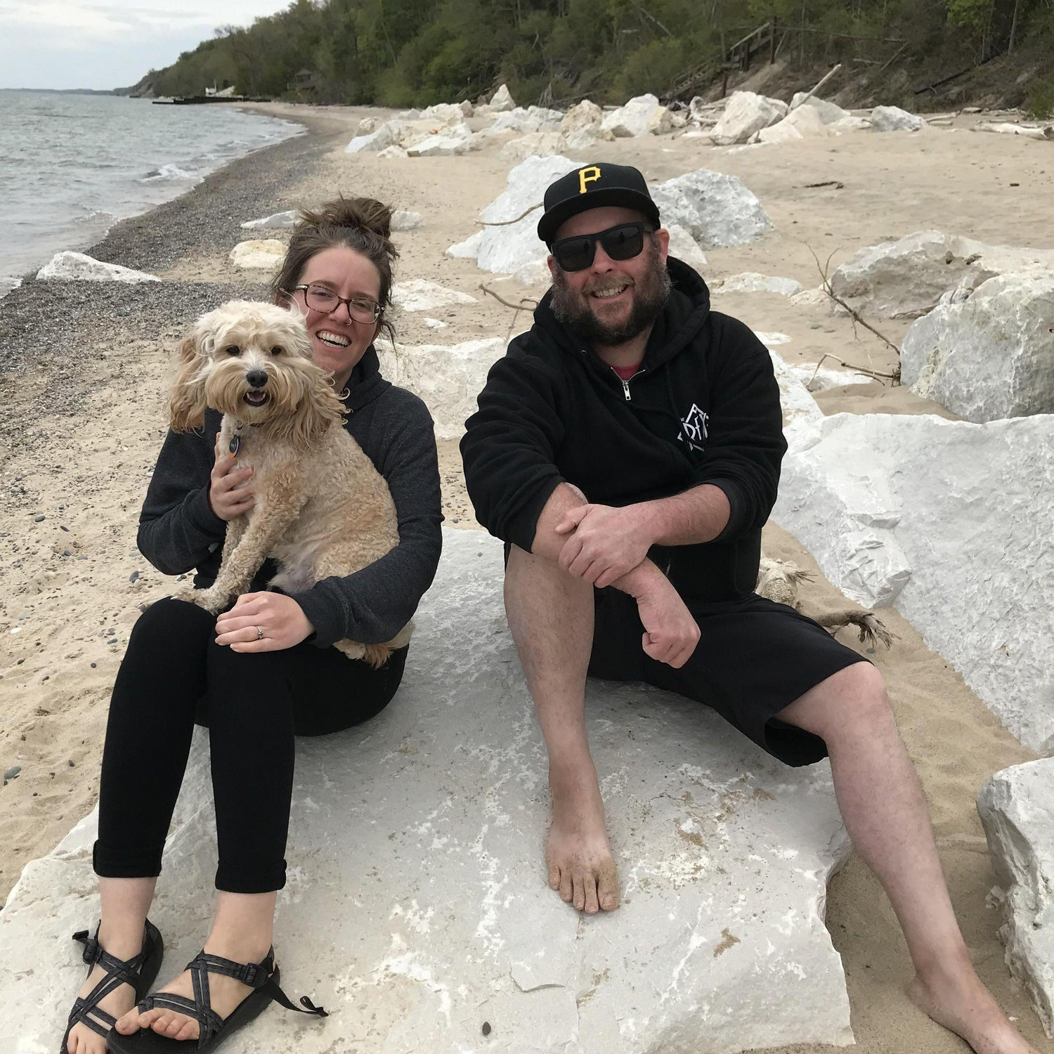 We got our dog Bowie in 2017. He's a sweet, snuggly, goofy little goober and we can't imagine our life without him.