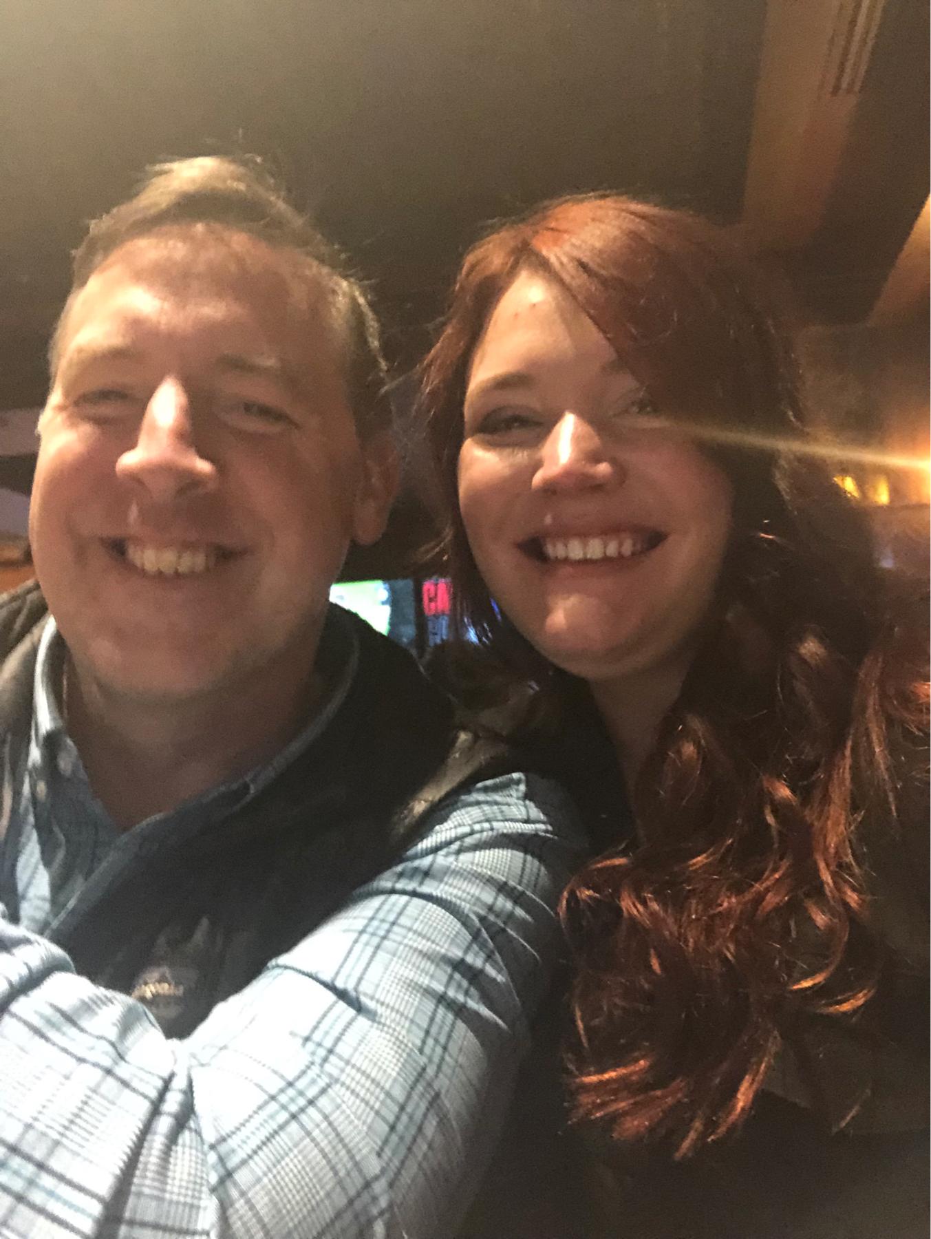 The night of our engagement