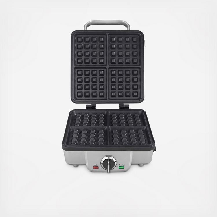 Cuisinart, 4-Slice Belgian Waffle Maker with Pancake Plate