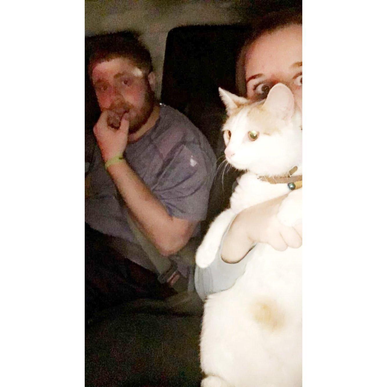 The first picture that was ever taken of us.