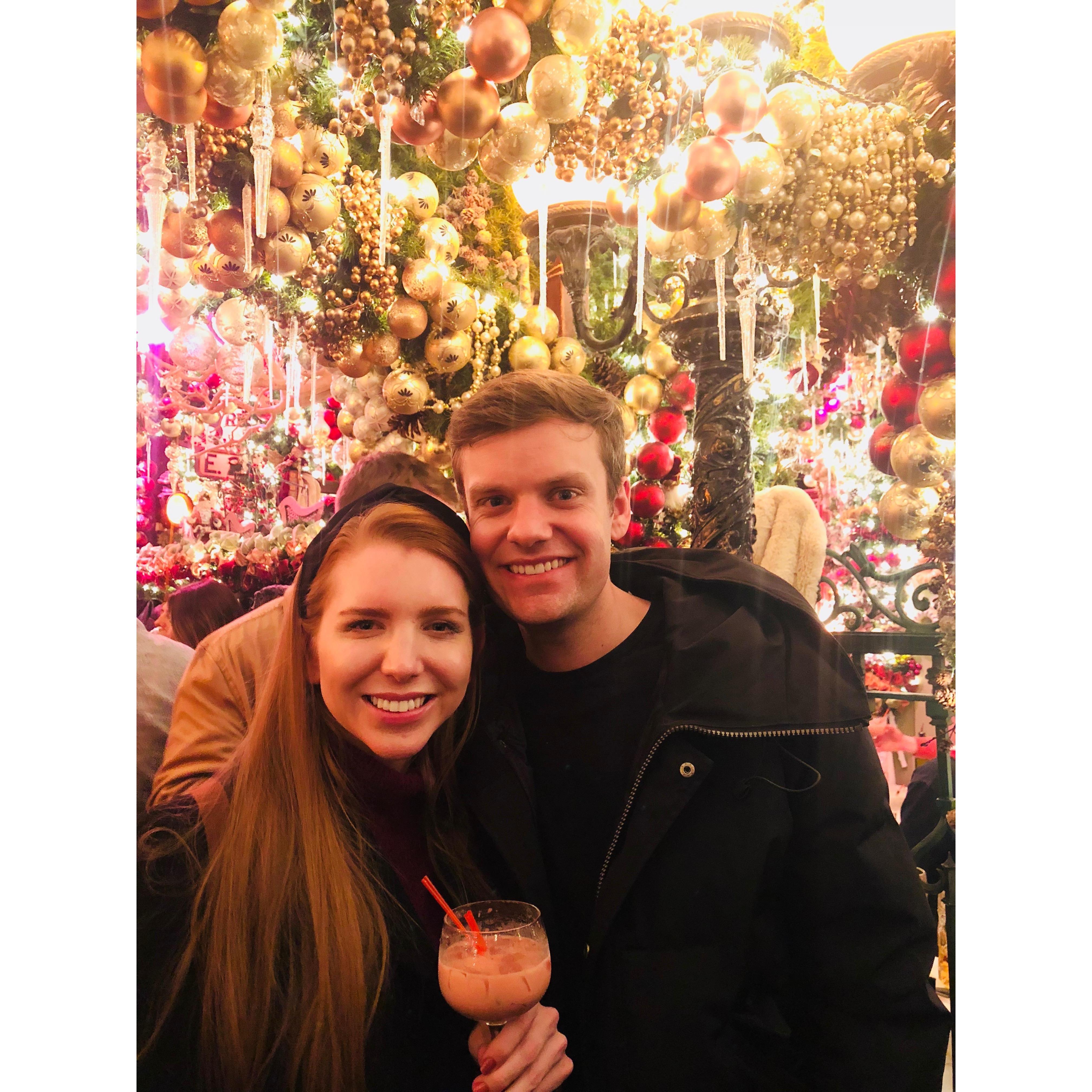 NYC, 2019 (2 days before our engagement and I am completely unsuspecting)