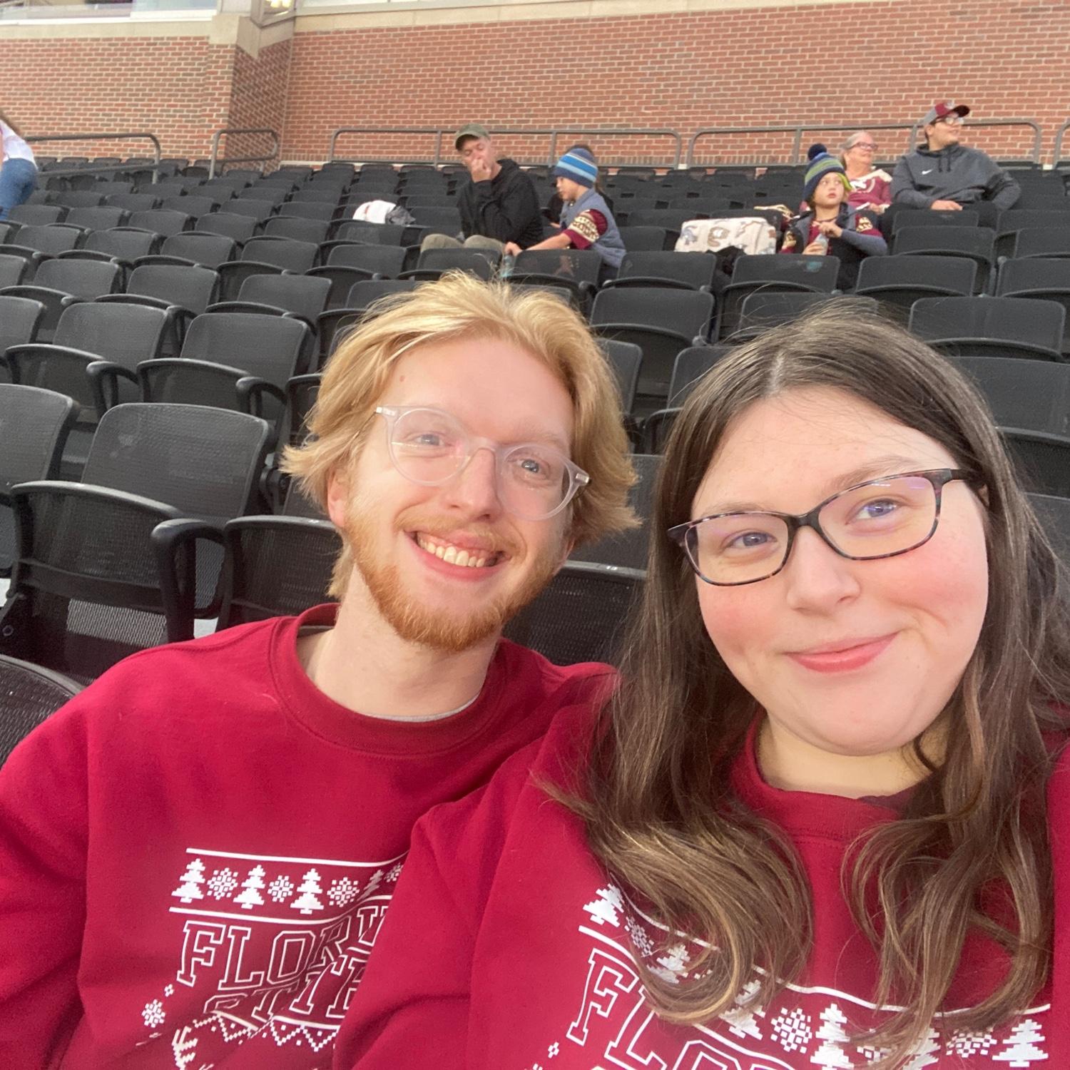 Our first FSU home game.