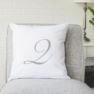 Personalized Script Throw Pillow