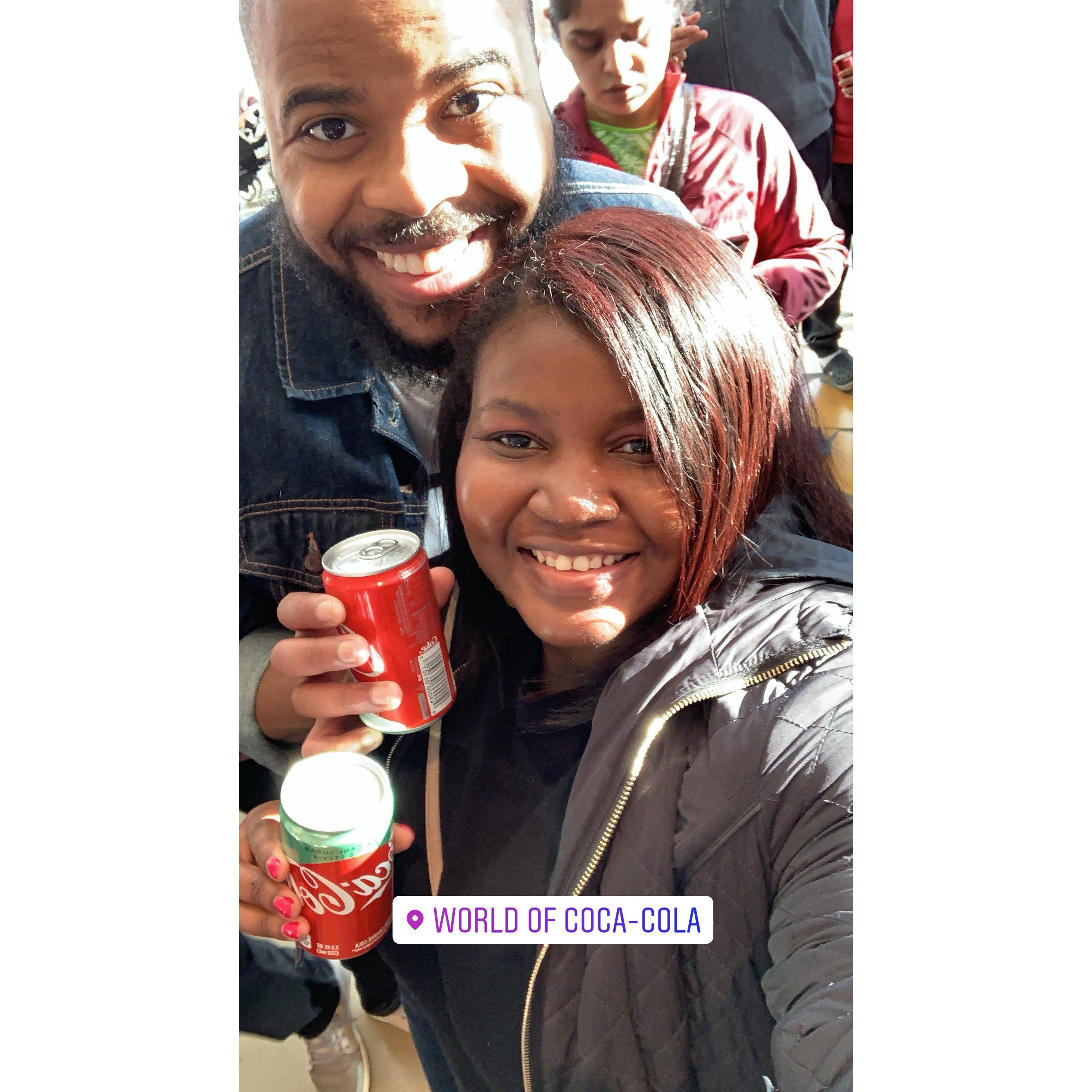 December 2019. Atlanta, Ga. World of Coca-Cola