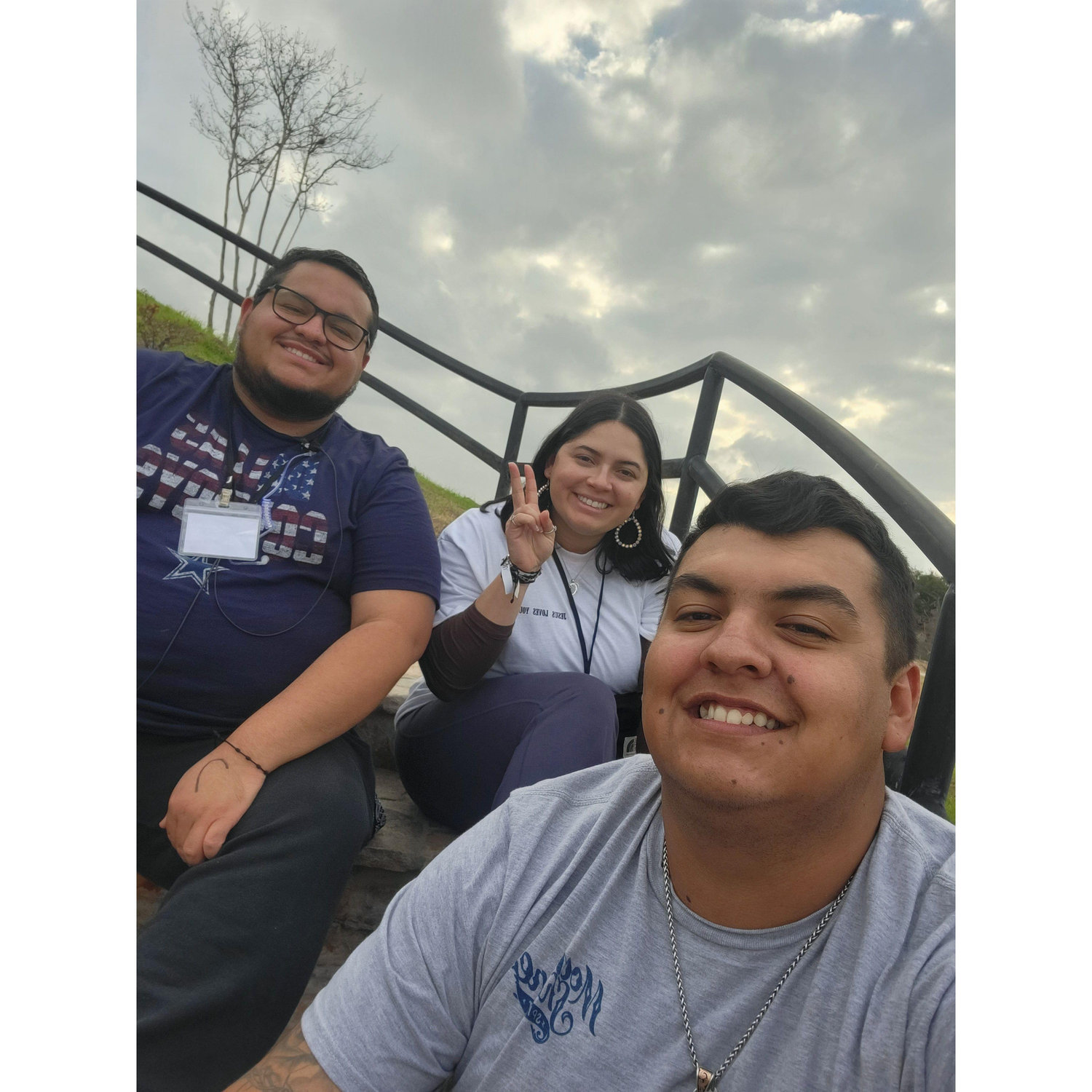January 7, 2023 - Austin and Lydia with Eric V on team for an ACTS Retreat
