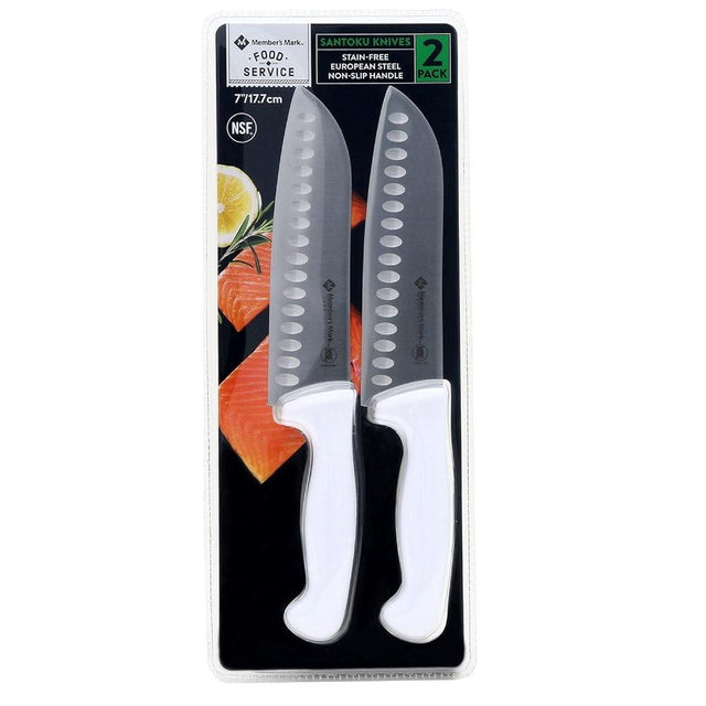 Member's Mark 7" Santoku Knife DI - 2 Pack
