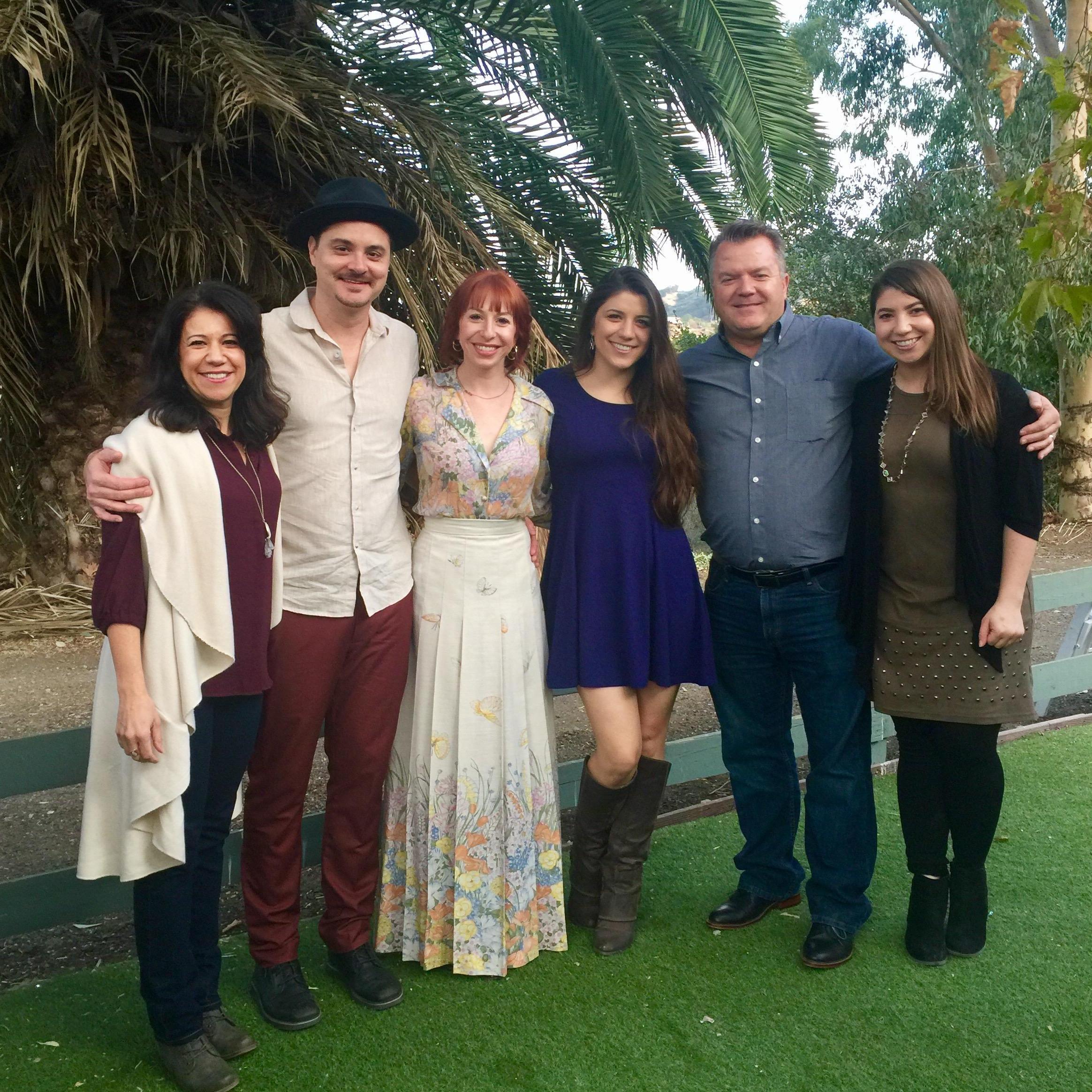 Really felt the love from our California friends & family!