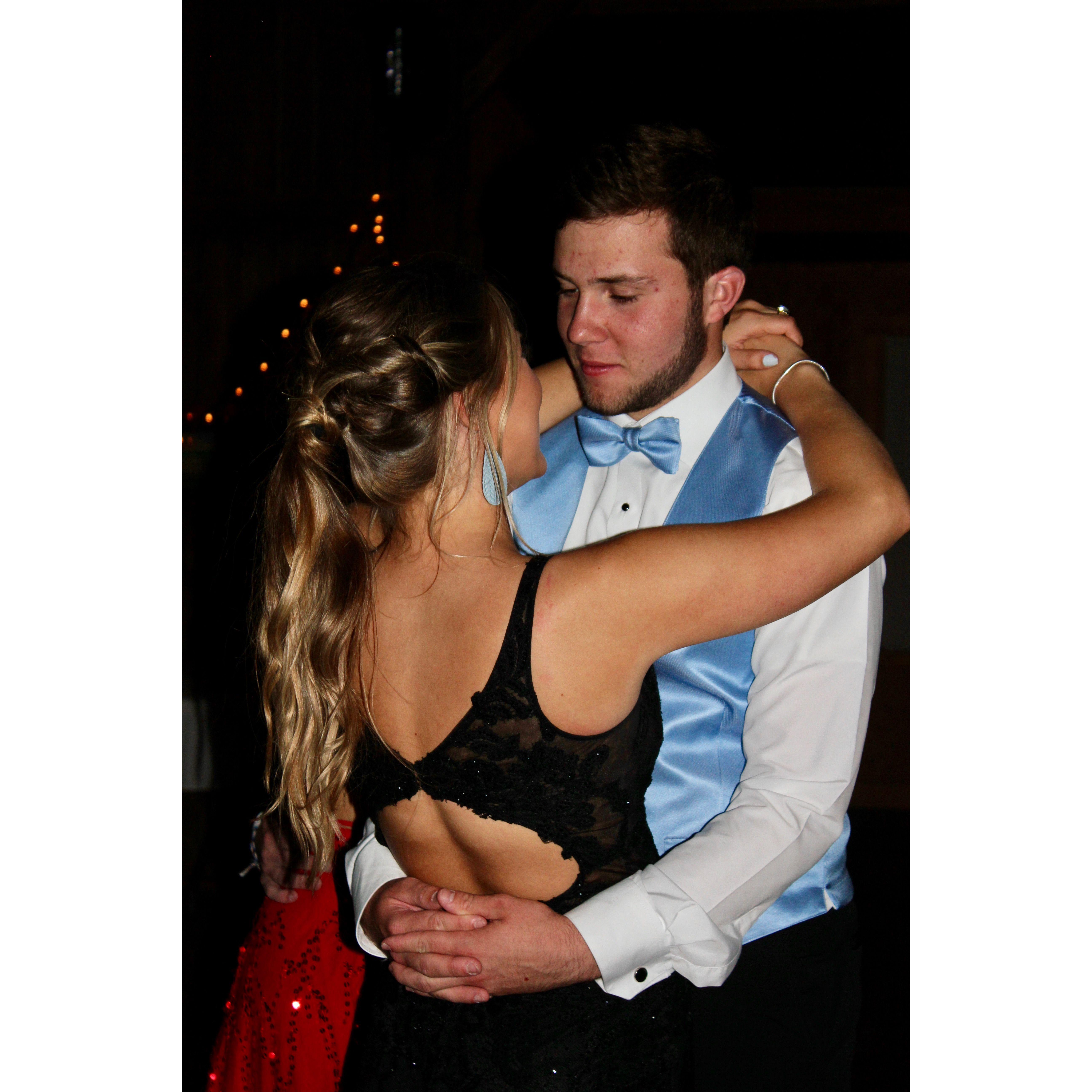 Senior year prom in 2021