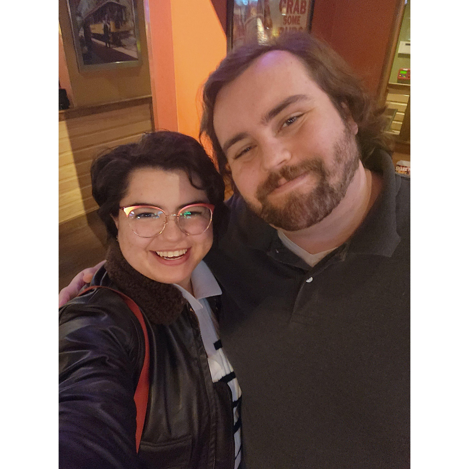 The first picture we took together the night we met, June 9th 2024 ❤️