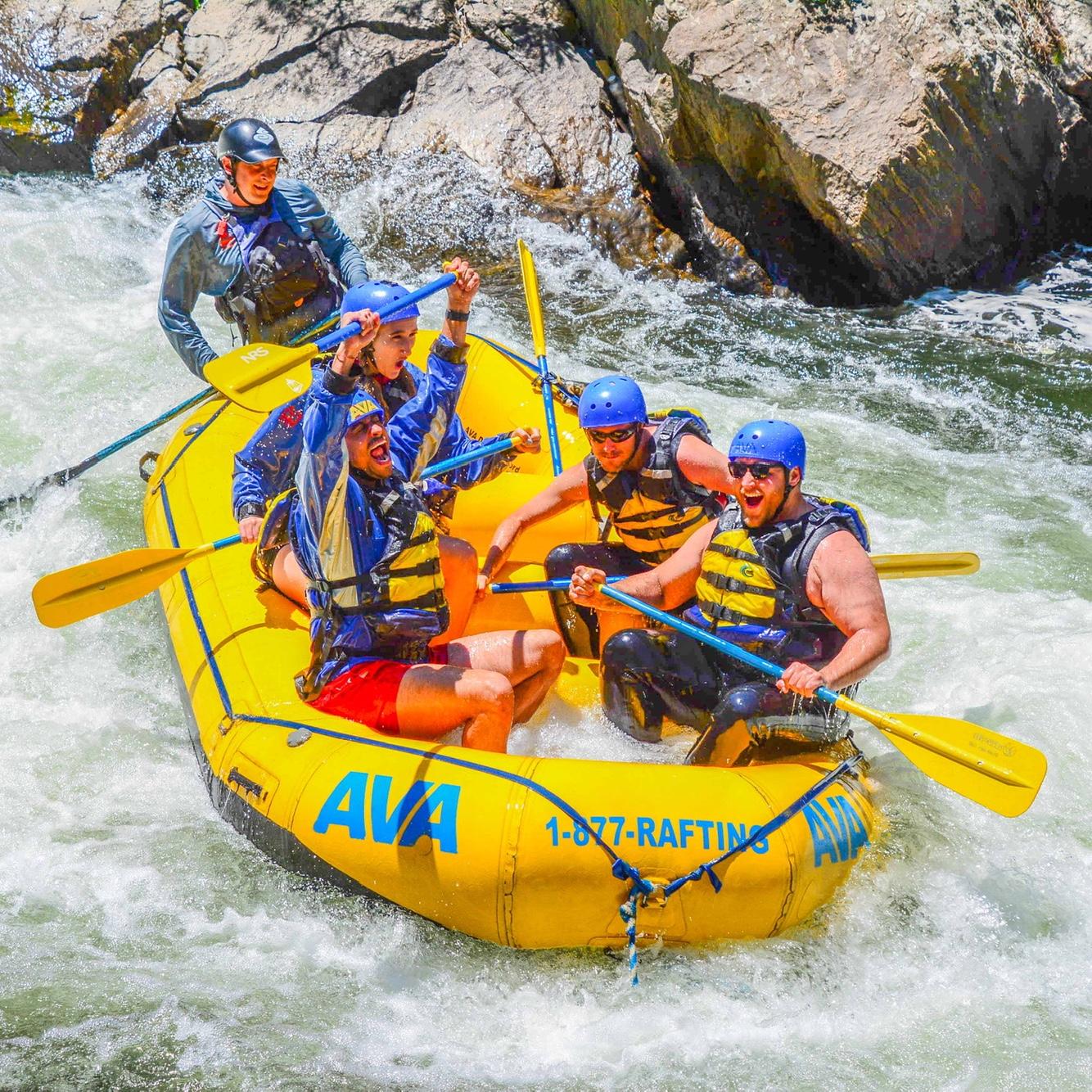 July 15, 2023 - White water rafting with friend Greg