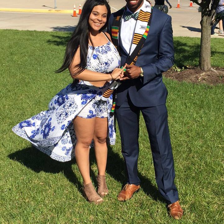 Lexi at Chris’ 2017 Graduation