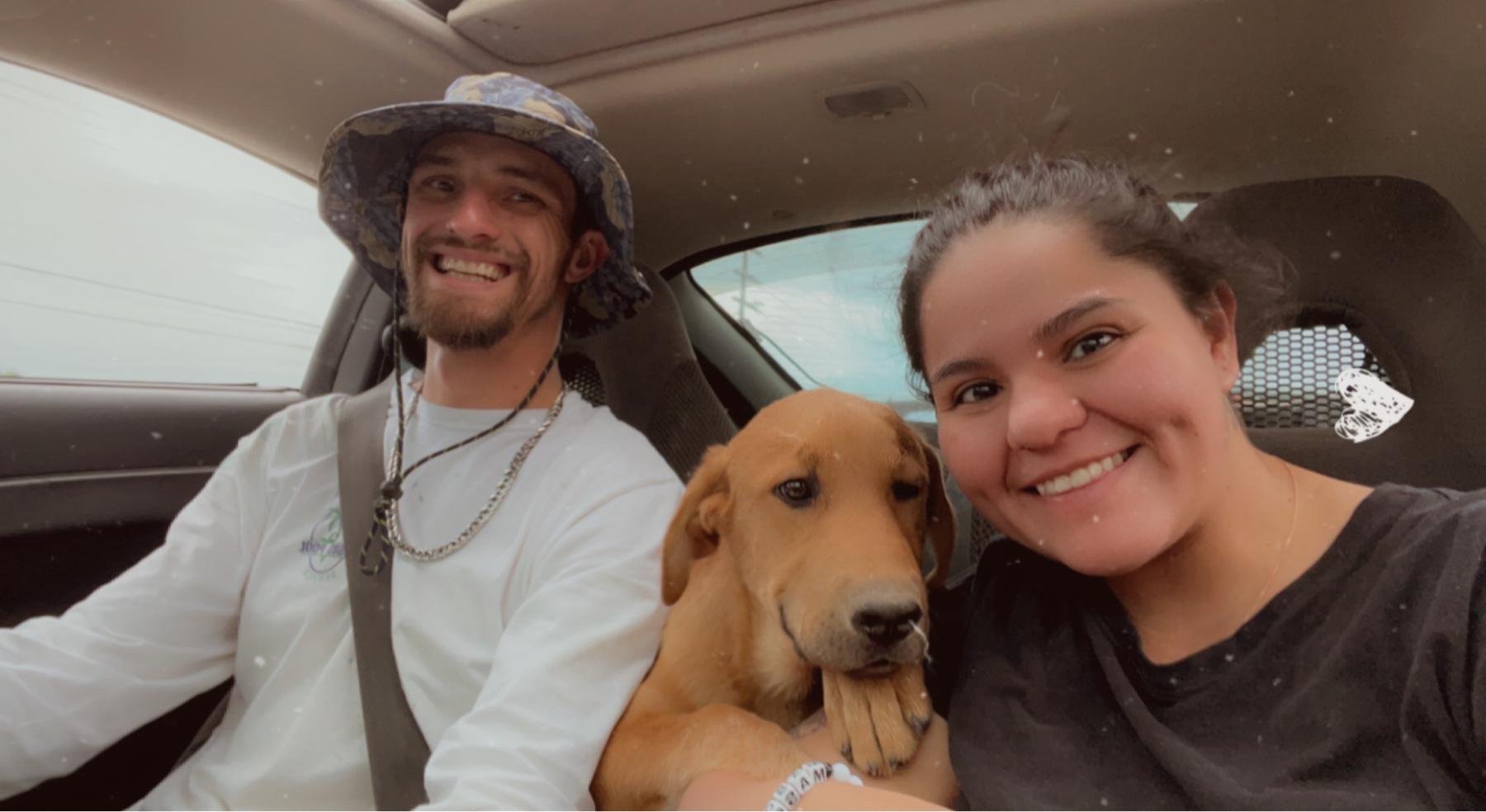 We added a little fur ball to our family!! 🐾 Cooper ❤️