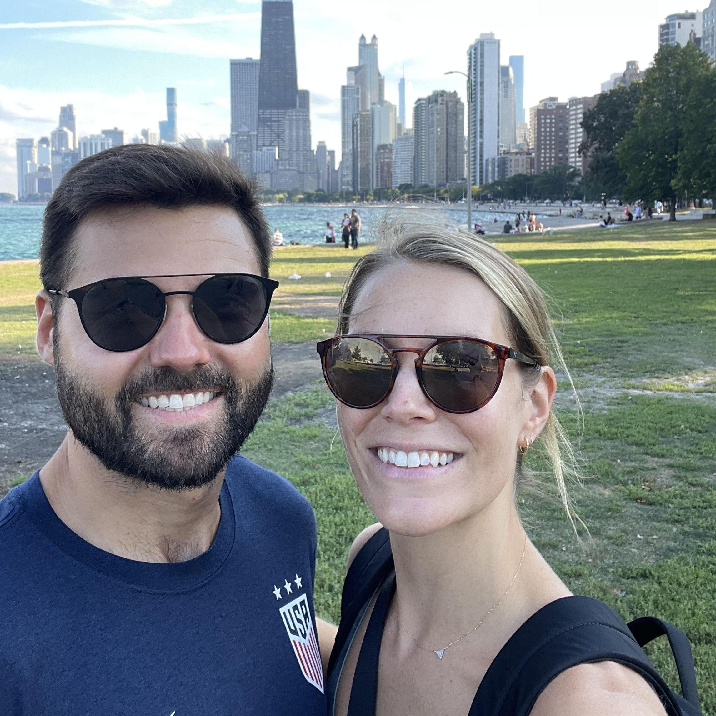 Last Divvy Bike along the lake front in Chicago before moving to Nashville!