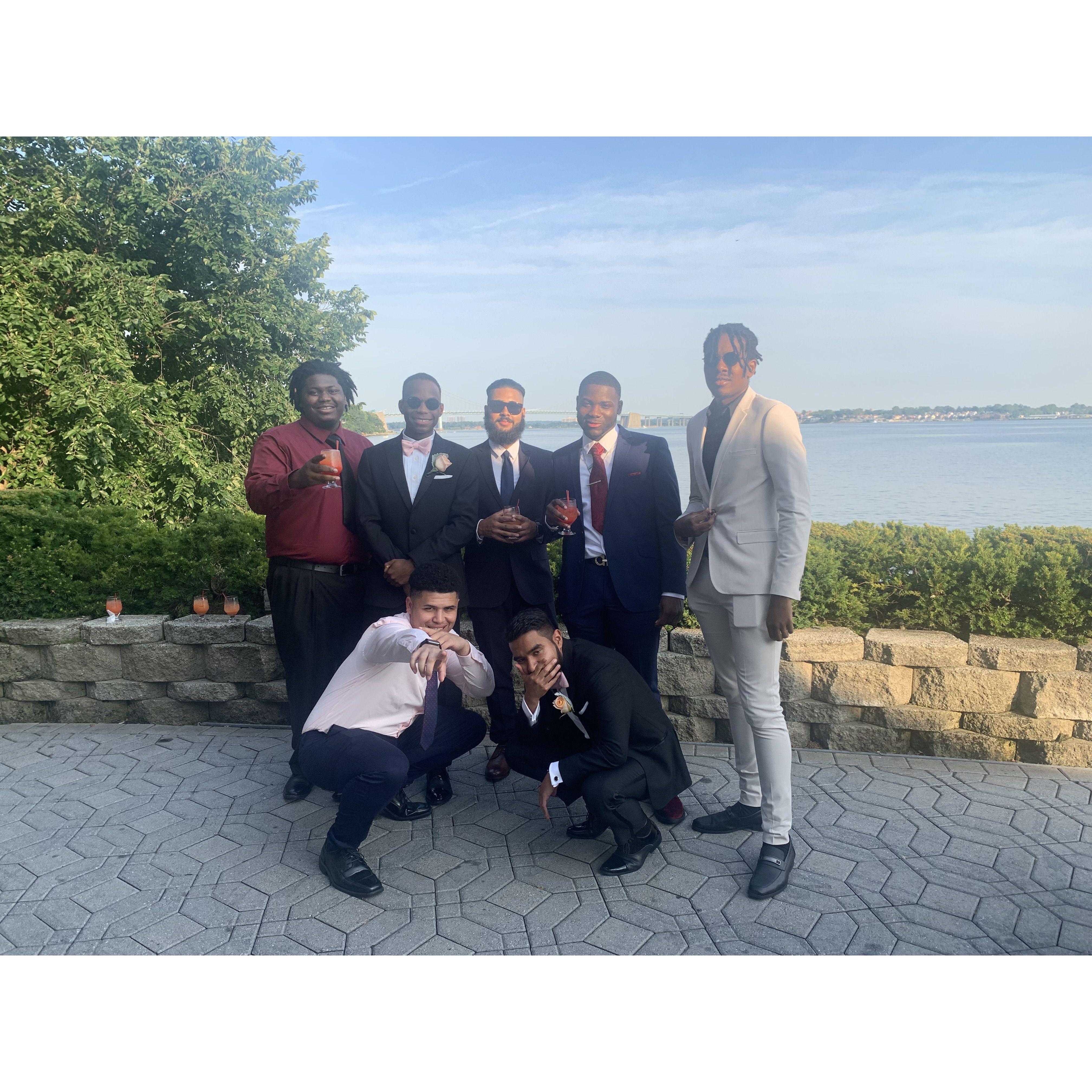My brothers through thick and thin.