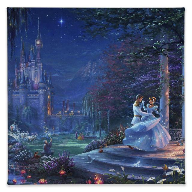 ''Cinderella Dancing in the Starlight'' Gallery Wrapped Canvas by Thomas Kinkade Studios
