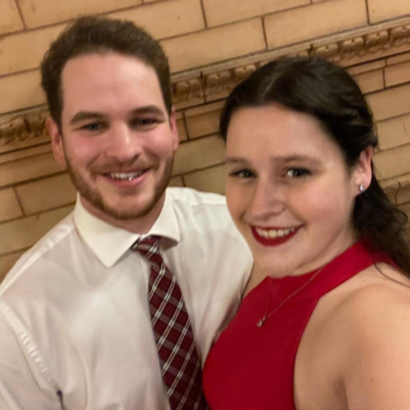 First wedding together celebrating the Clements, December 2021