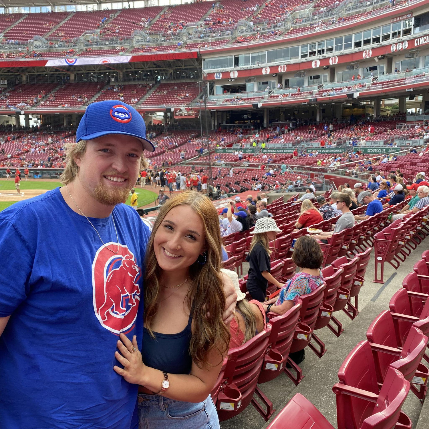 First Cubs game in Ohio
