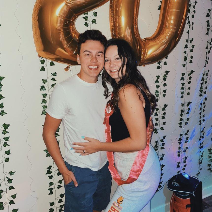 Landon threw me a surprise birthday party