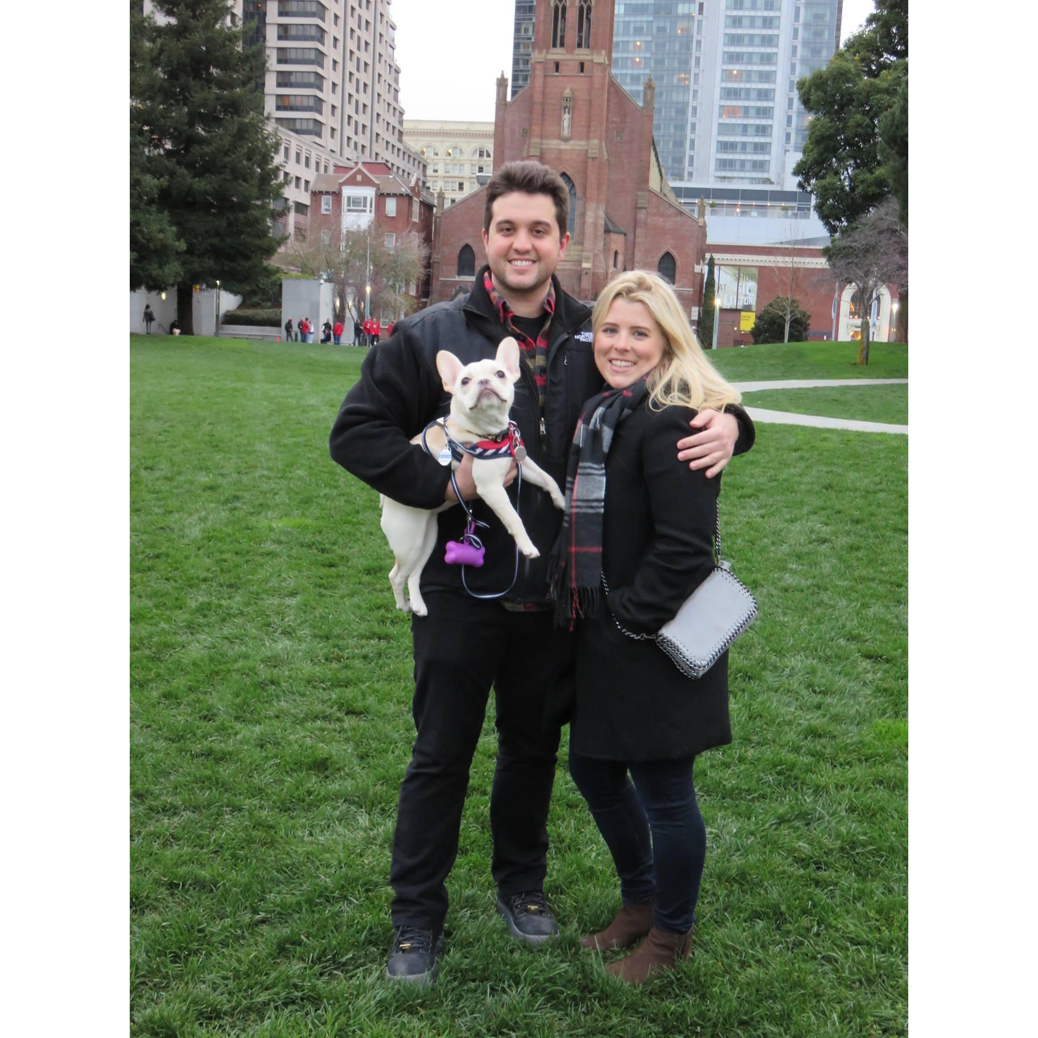 San Francisco with Livy