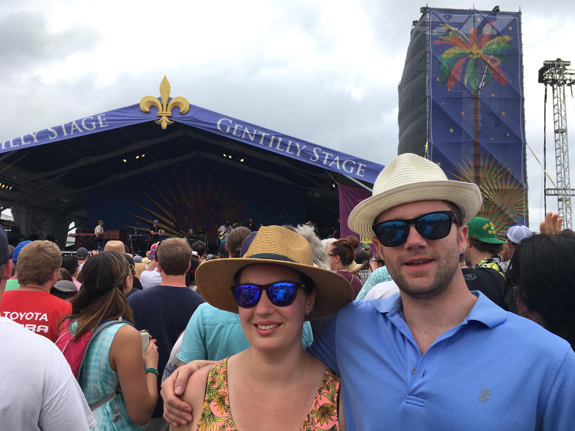 New Orleans Jazz Fest 2017 :)
(where Donald asked Alyssa's dad for her hand in marriage!)