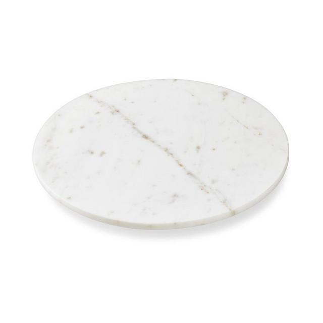 White Marble Lazy Susan