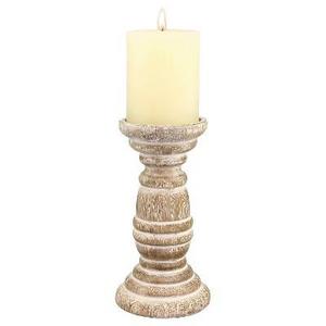 Large Stonebriar Beach House Pillar Candle Holder - CKK Home Decor
