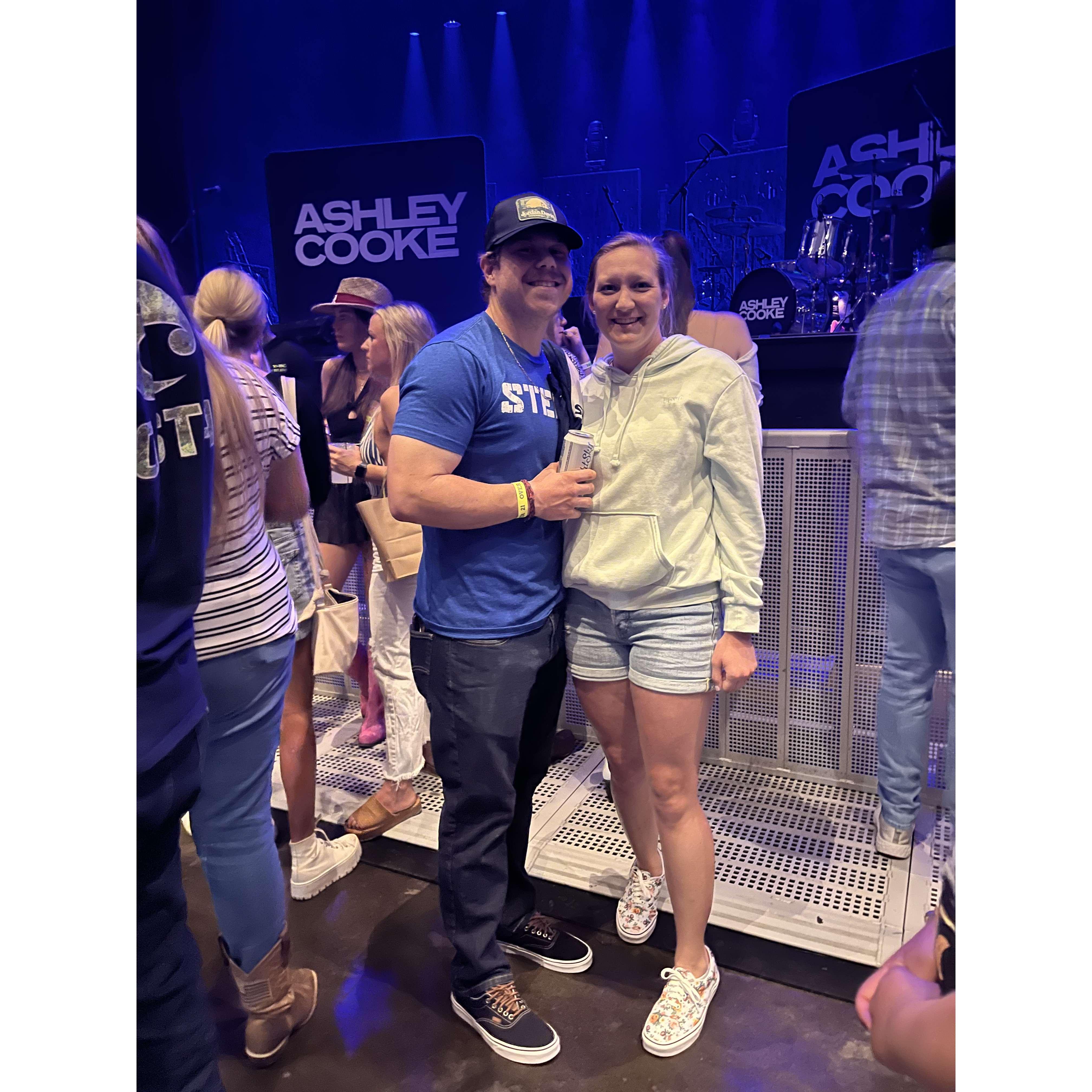 First concert together