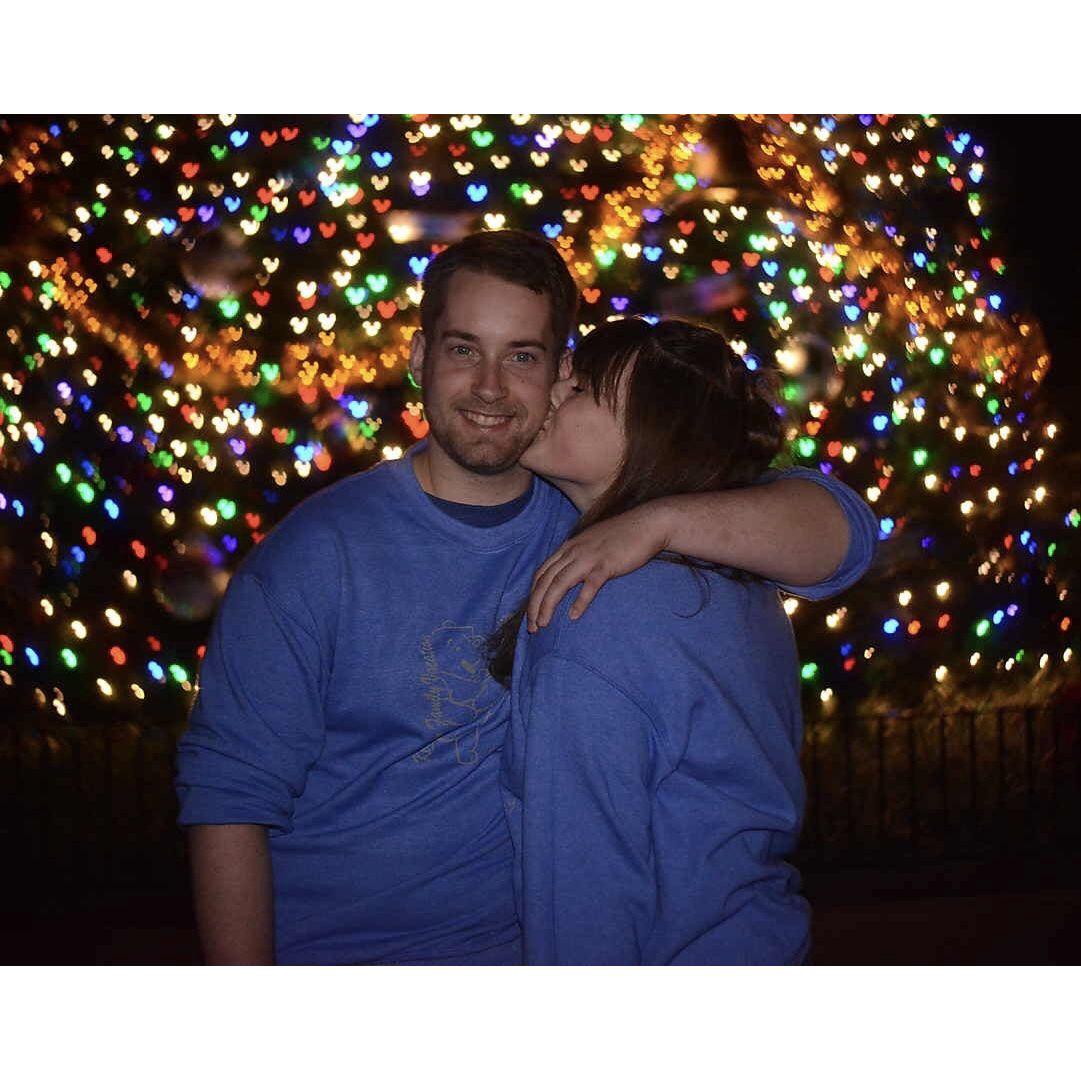 A very merry kiss-mass in the happiest place on earth!