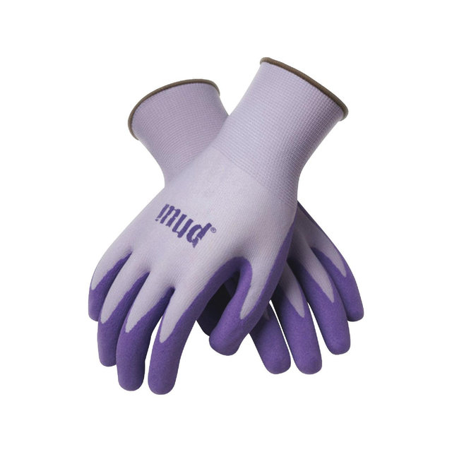 Mud Gloves Simply Women's Medium Nylon Passion Fruit Garden Glove 021PF/M