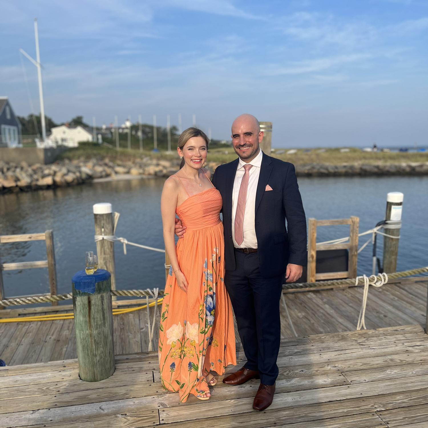 Best Cape Cod and shrimp wedding 
Will 🤍 Molly