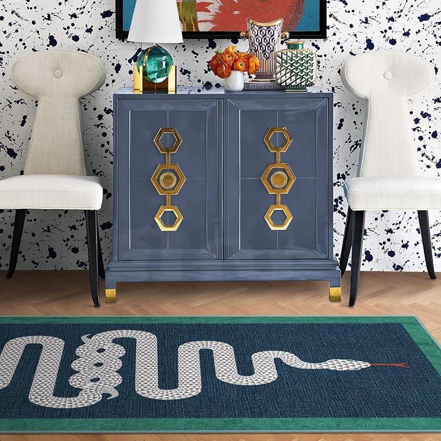 Venom Emerald Rug | Ruggable