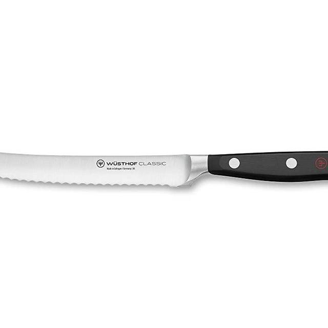 Wusthof 1040101914 CLASSIC Tomato Knife One Size Black, Stainless Steel