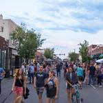 First Friday Art Walk on Santa Fe