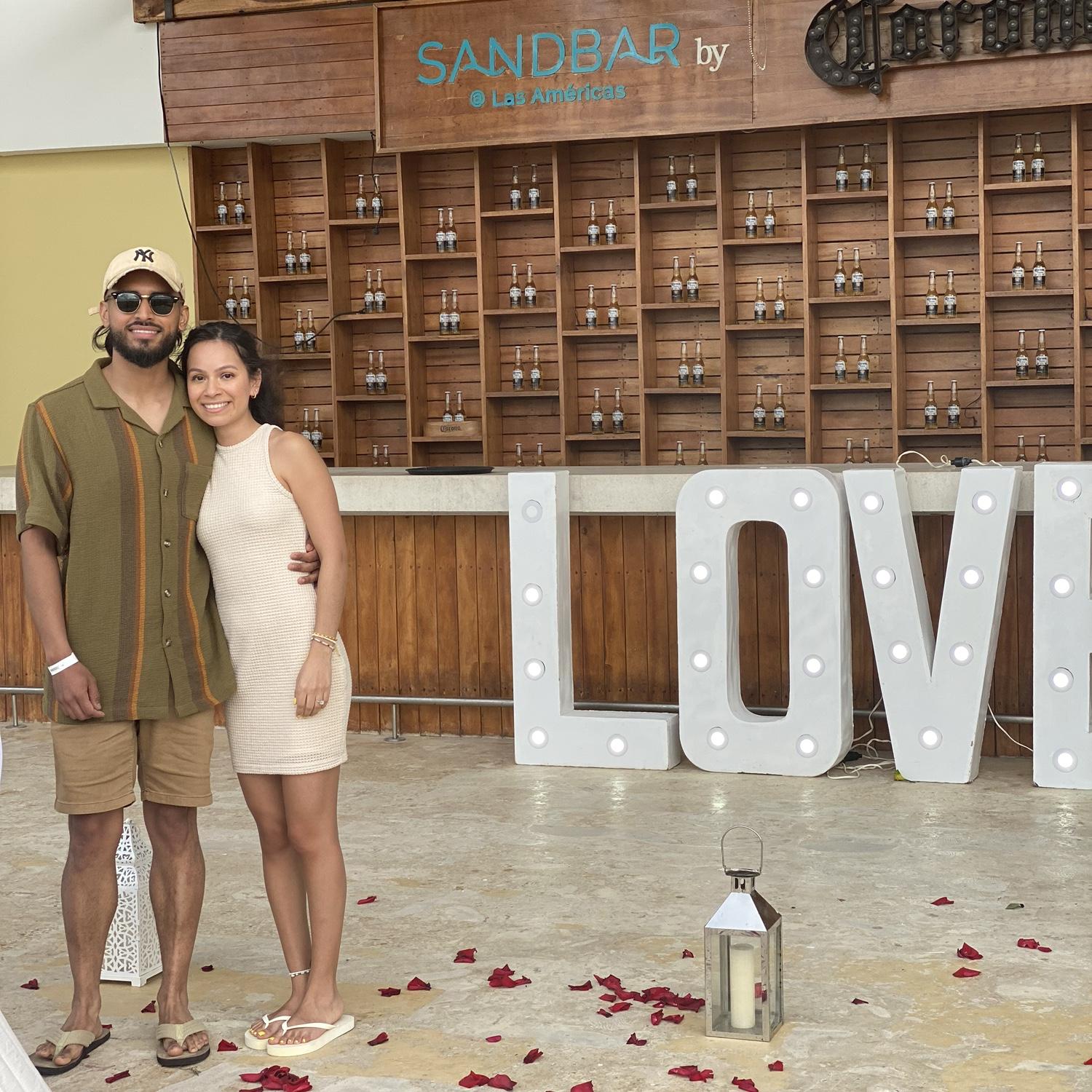 Soon to be hubby and wifey 👰🏽‍♀️🤵🏽