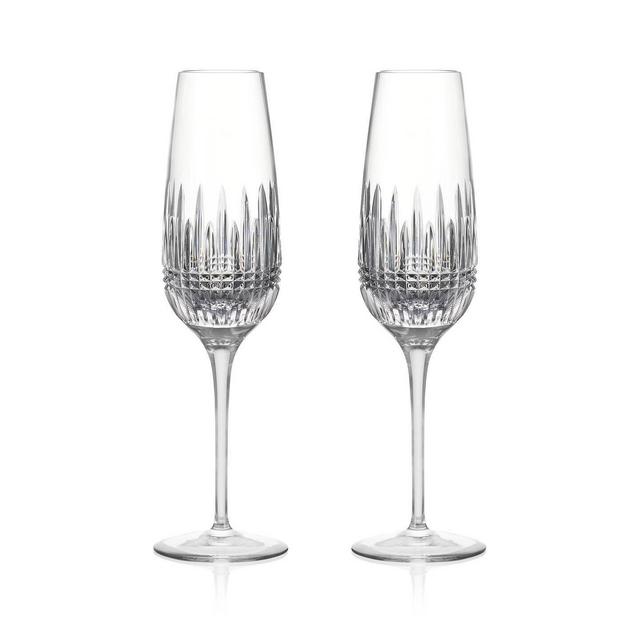 Lismore Diamond Essence Flute 10.5oz Set/2