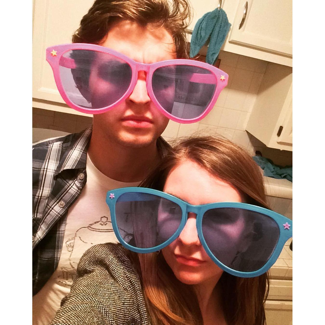 The first photo of us ever shared to social media - sometime after an early date in 2016.