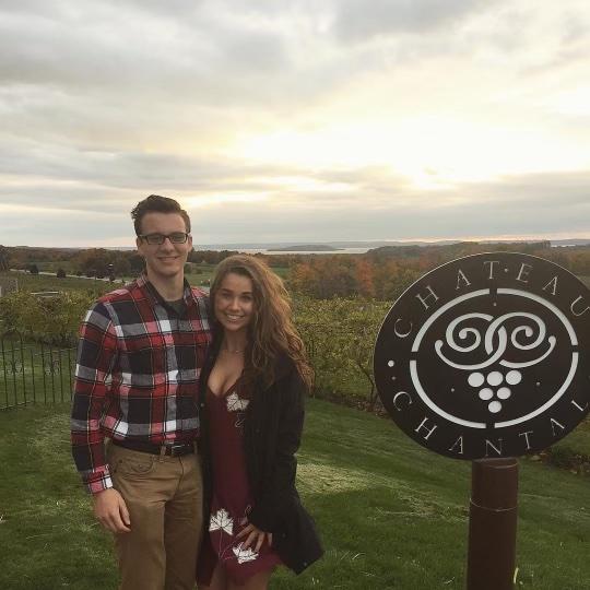Winery weekend trip in college!