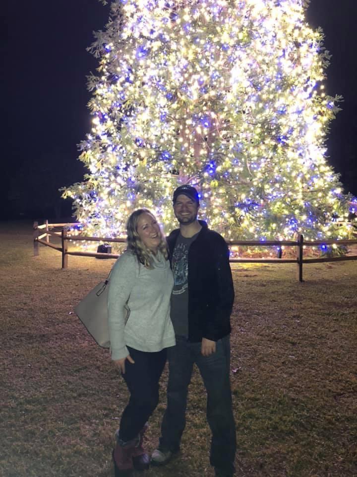 Christmas is my favorite! Greg tolerates it for me. #TrueLove
