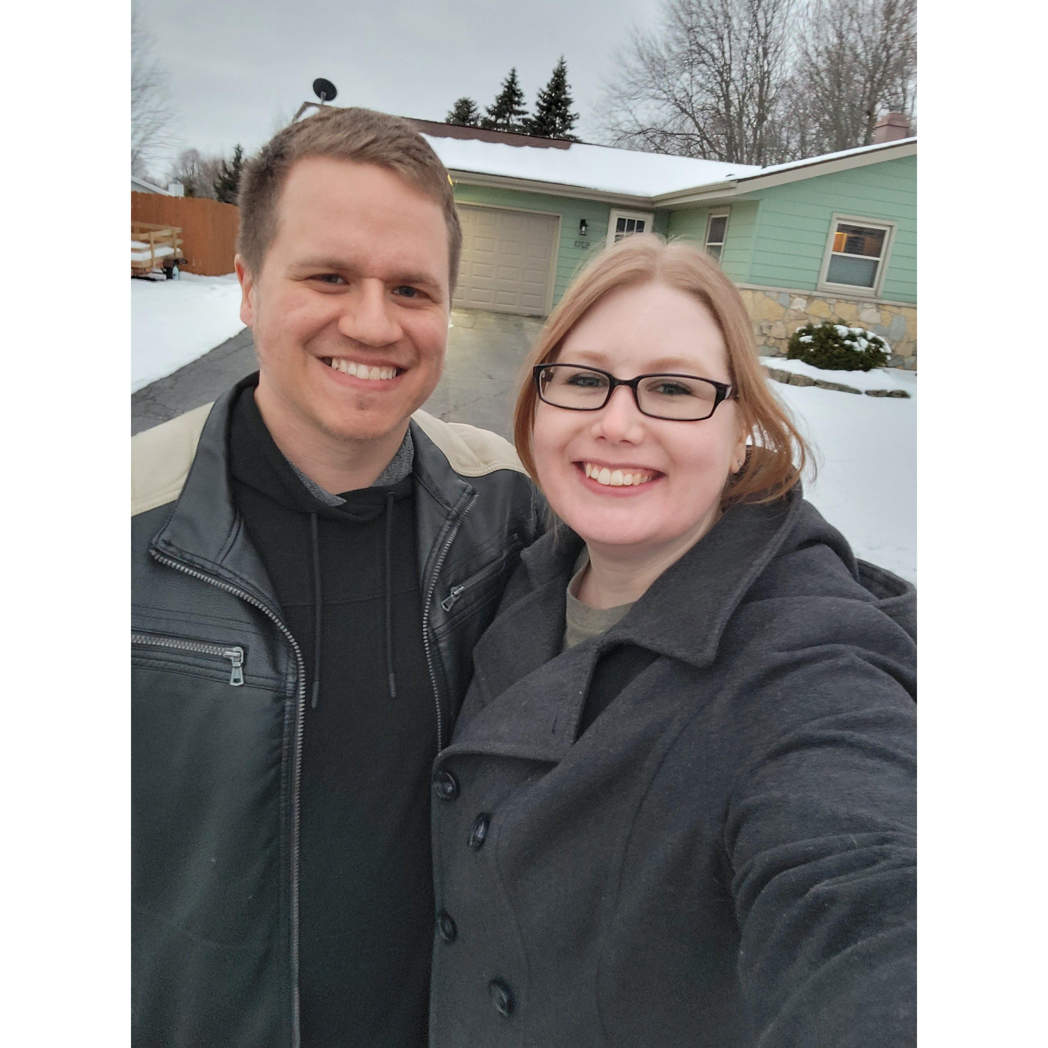 After several months of stressful house hunting, we finally got an accepted offer! We close May 15th.