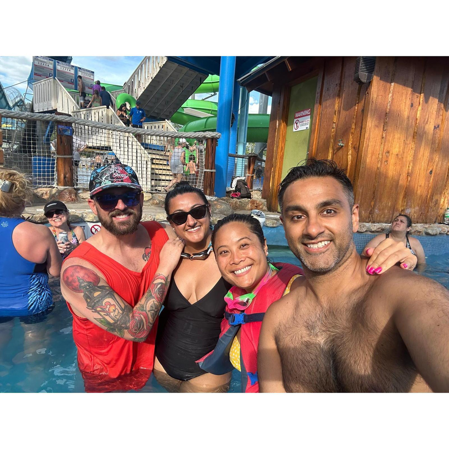 Schlitterbahn with our faves