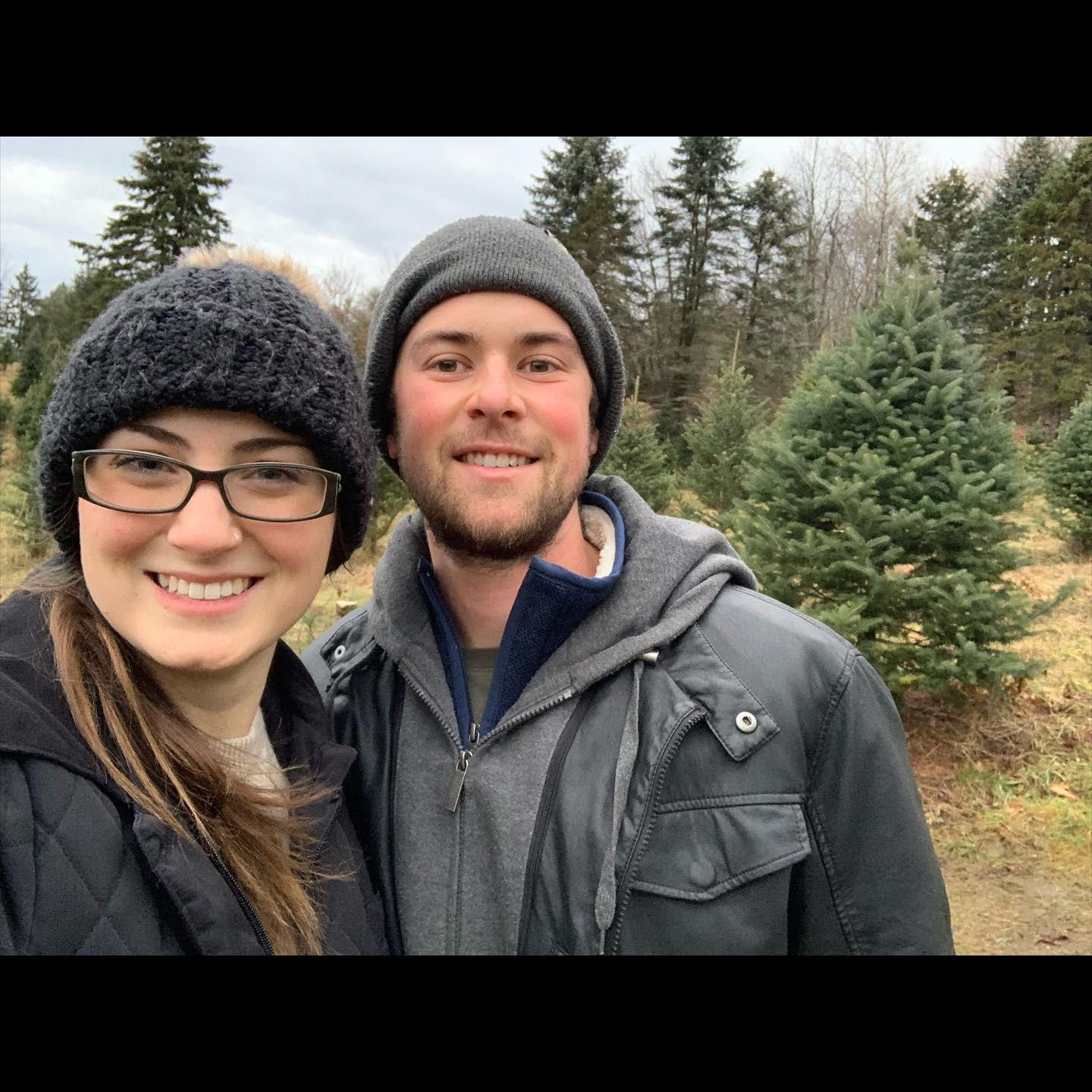Our first Christmas tree living together!
