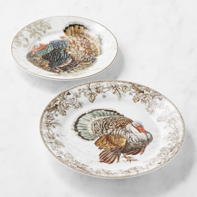 Plymouth Classic Turkey 16-Piece Dinnerware Set