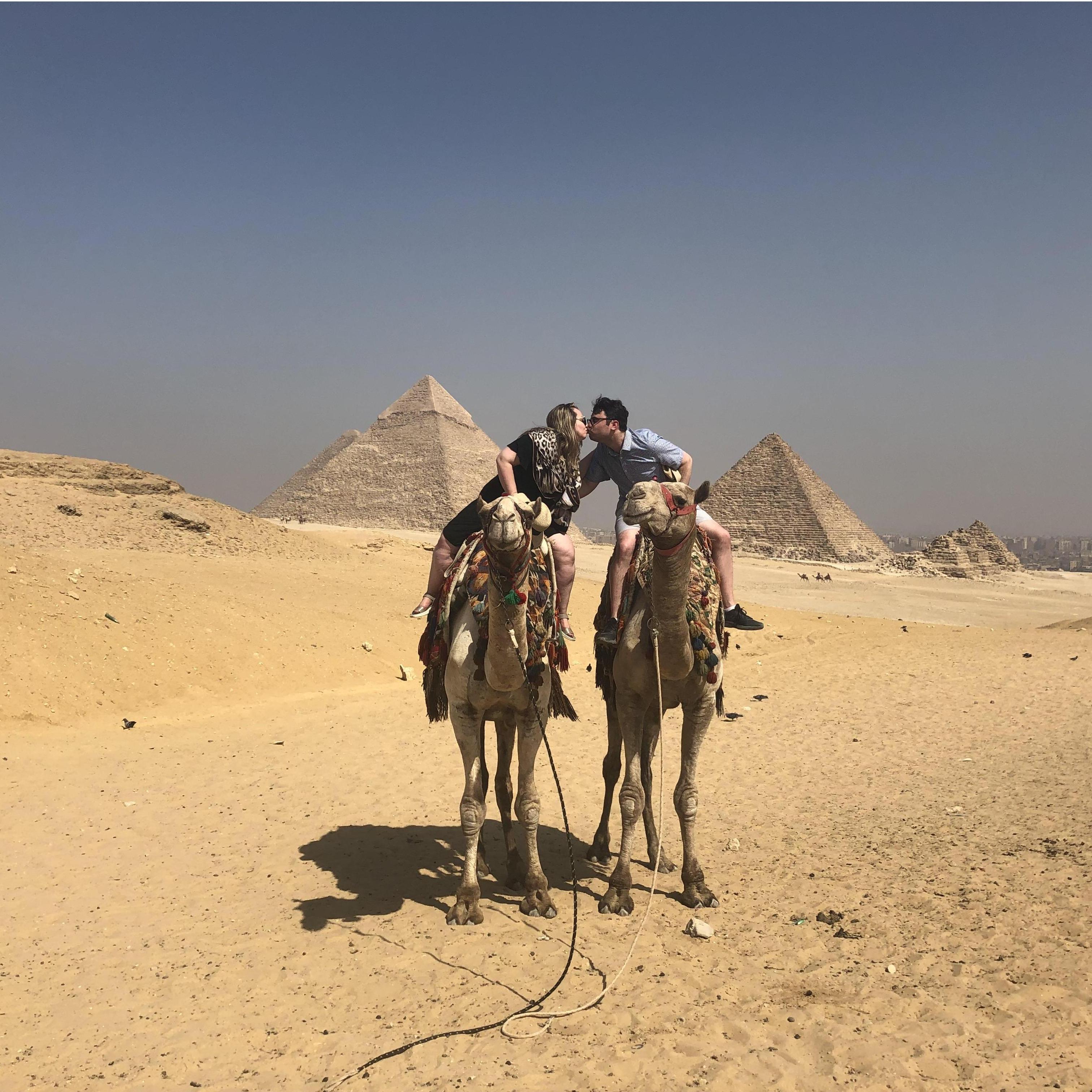 The Great Pyramids of Giza, Cairo, Egypt