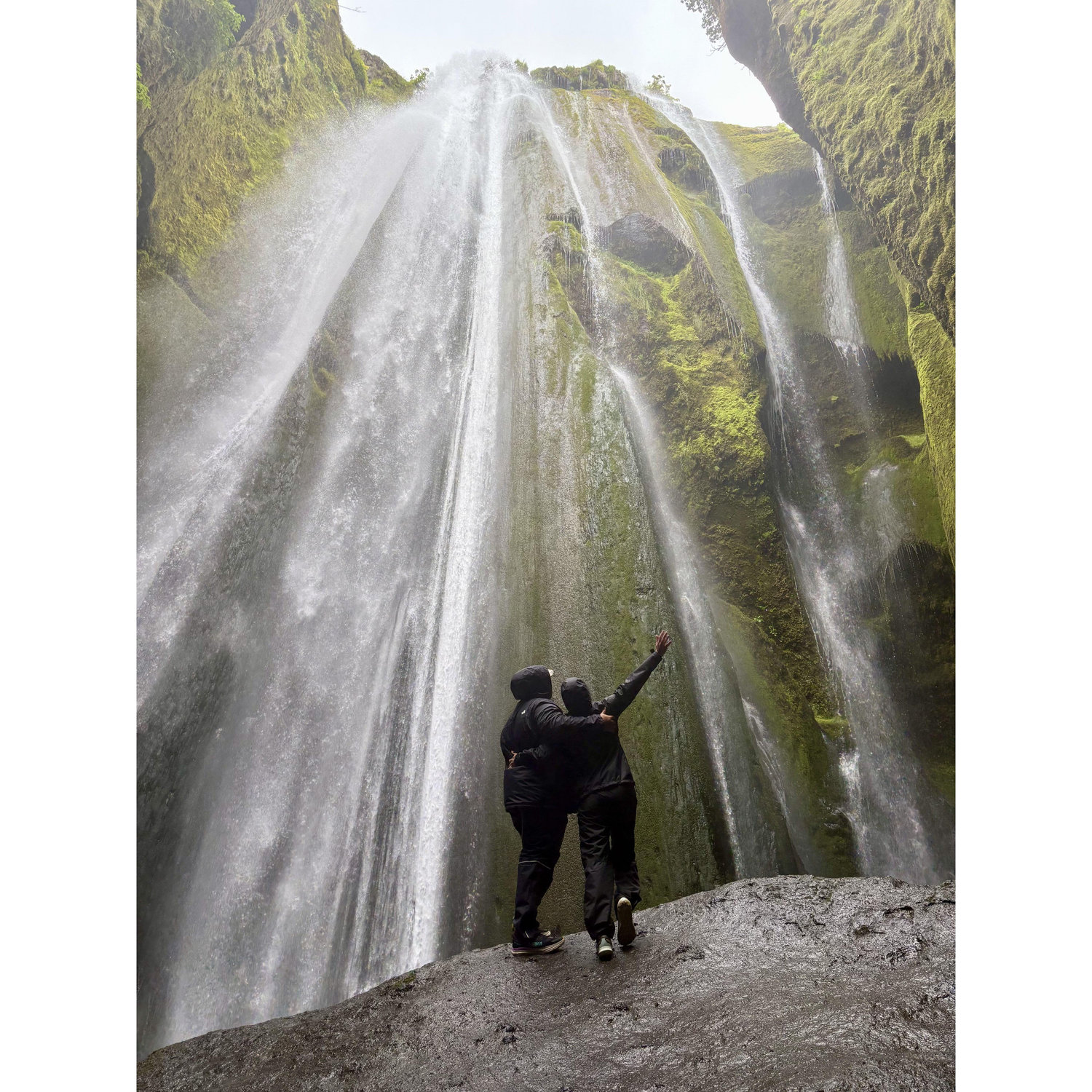 Exploring Iceland's beautiful waterfalls